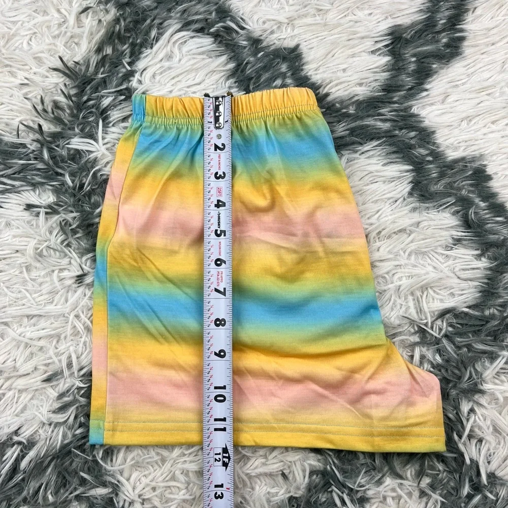 Lucky Brand Kid Girls Multi-color Pajama Shorts Size L (14-16)